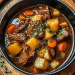 Hearty Beef Stew with Root Vegetables