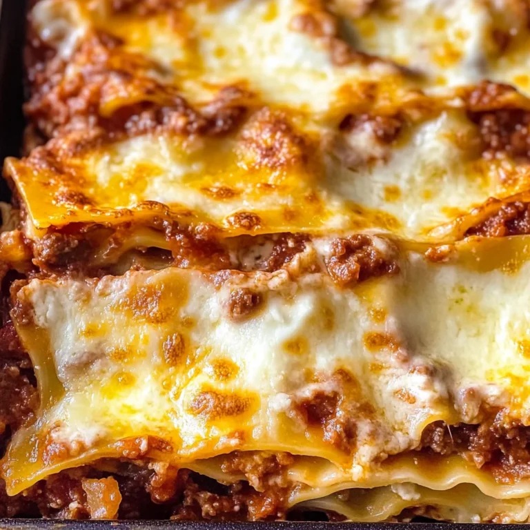 Lasagne al Forno (Italian Beef Lasagna)