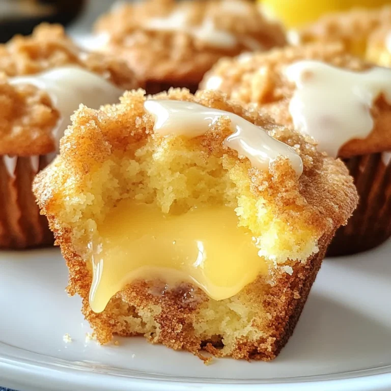 Lemon Curd Muffins