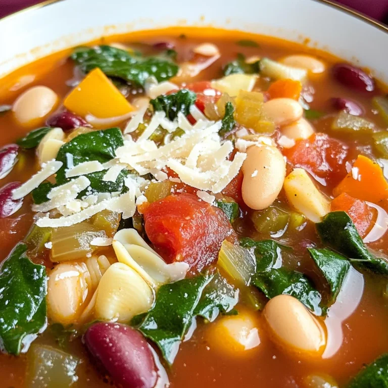 Olive Garden Copycat Minestrone Soup {Slow Cooker}