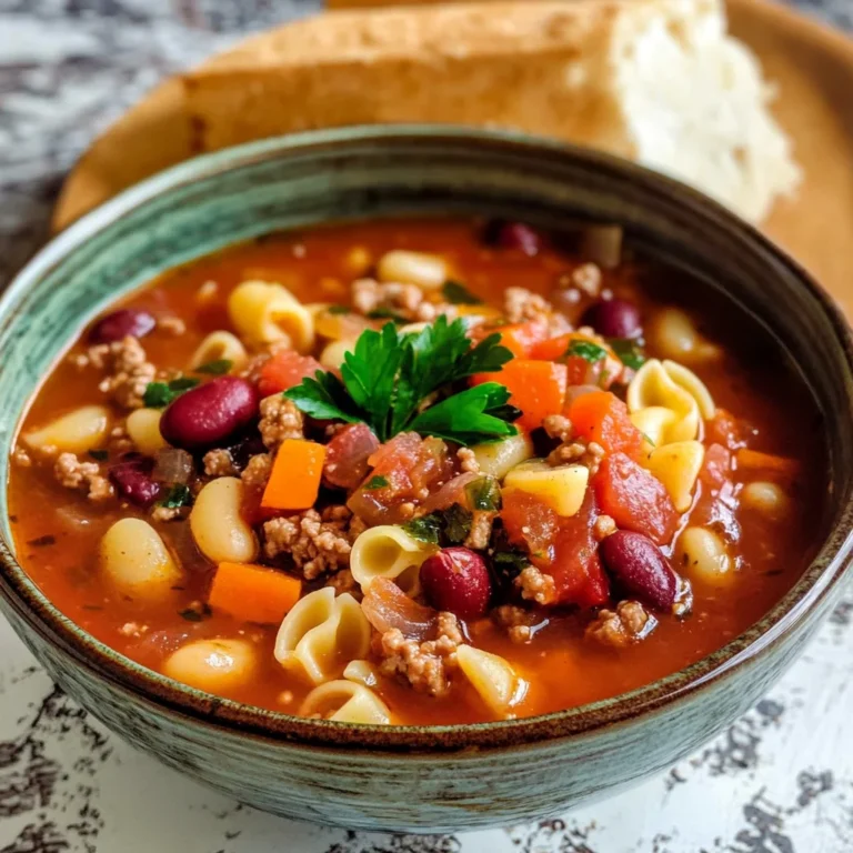 Olive Garden Pasta e Fagioli Soup (Copycat Recipe)