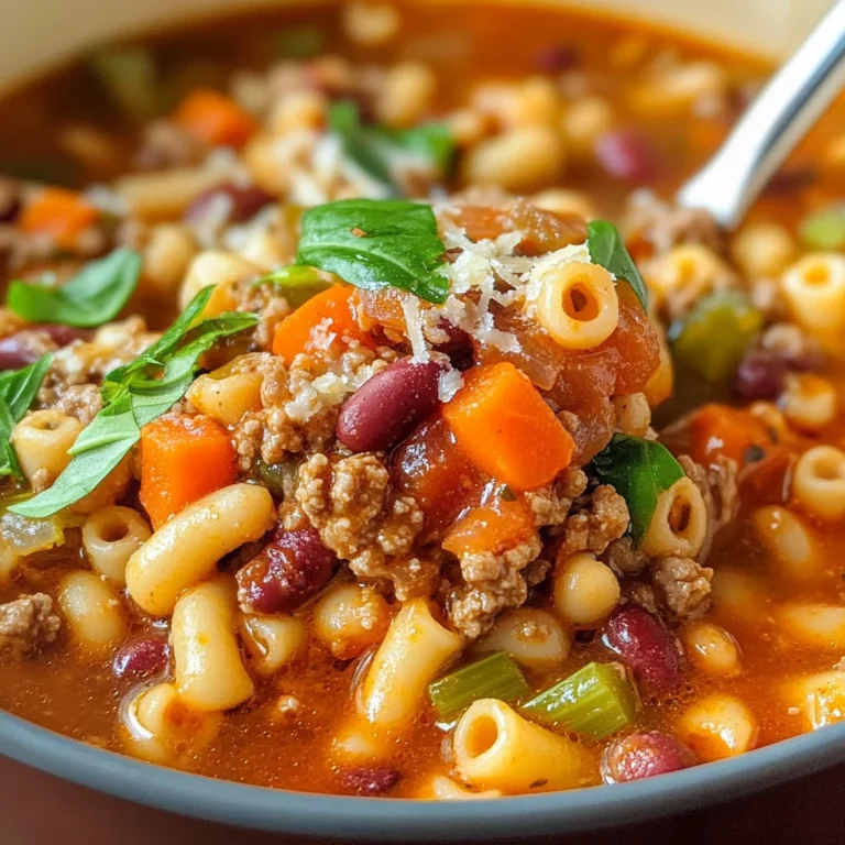 Pasta Fagioli