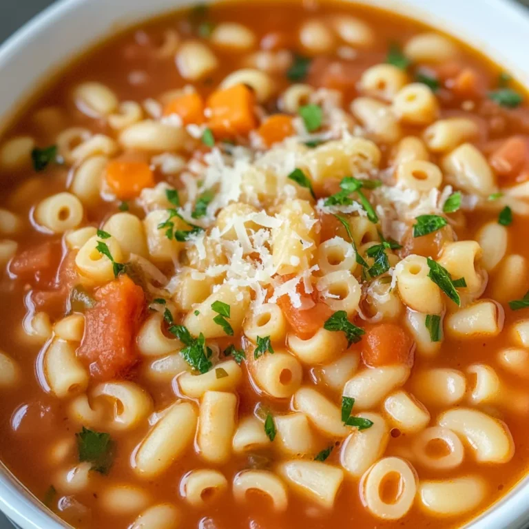 Pasta Fagioli Recipe