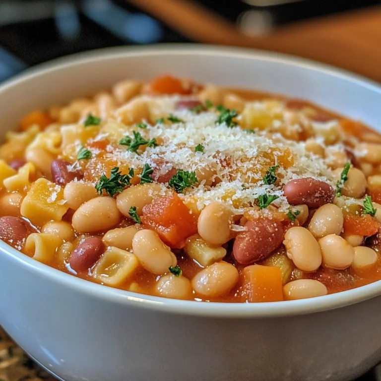Pasta Fagioli Recipe: A Classic Italian Delight