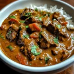 Slow-Simmered Beef Curry in Creamy Coconut Sauce