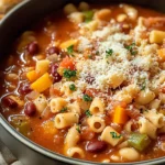 Slow Cooker Olive Garden Pasta e Fagioli