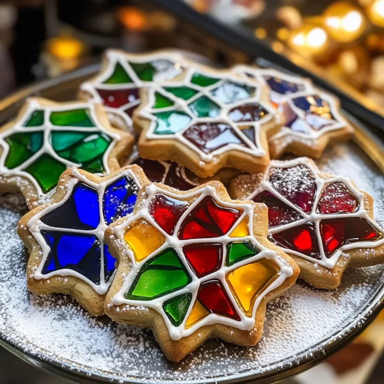 Stained Glass Cookies Recipe