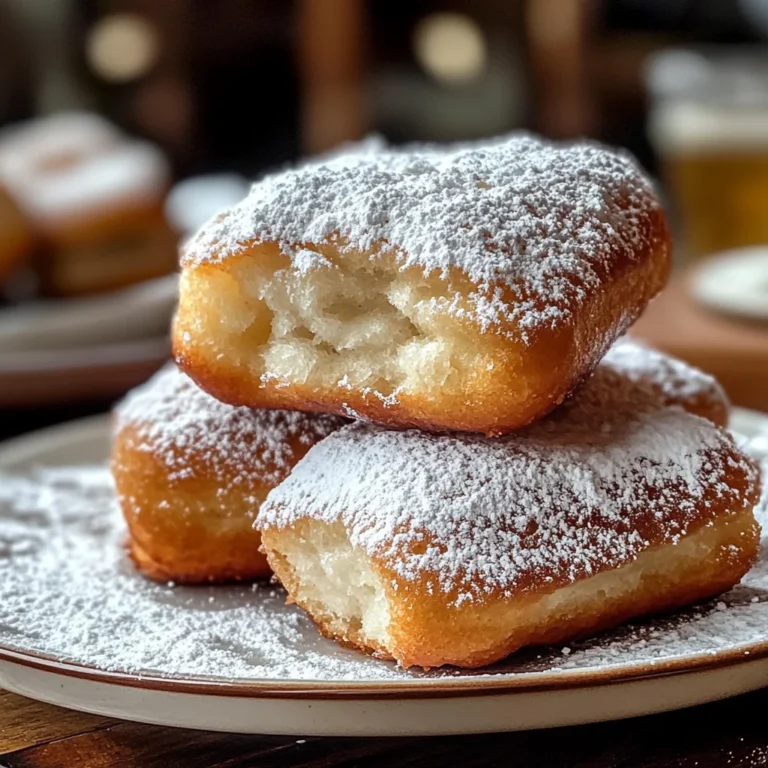Vanilla French Beignets Recipe
