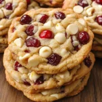 White Chocolate Cranberry Cookies