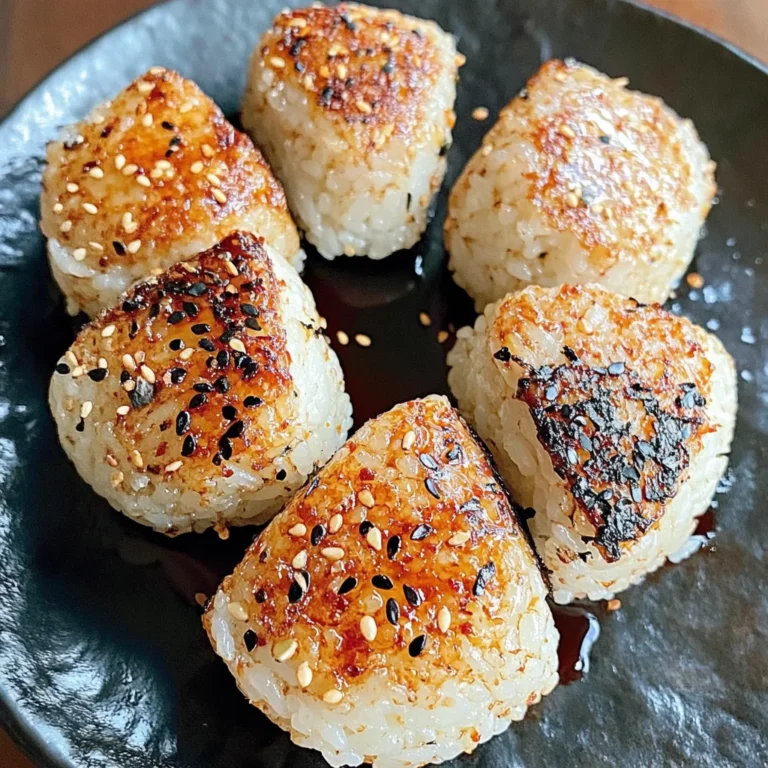 Yaki Onigiri (Grilled Rice Balls)