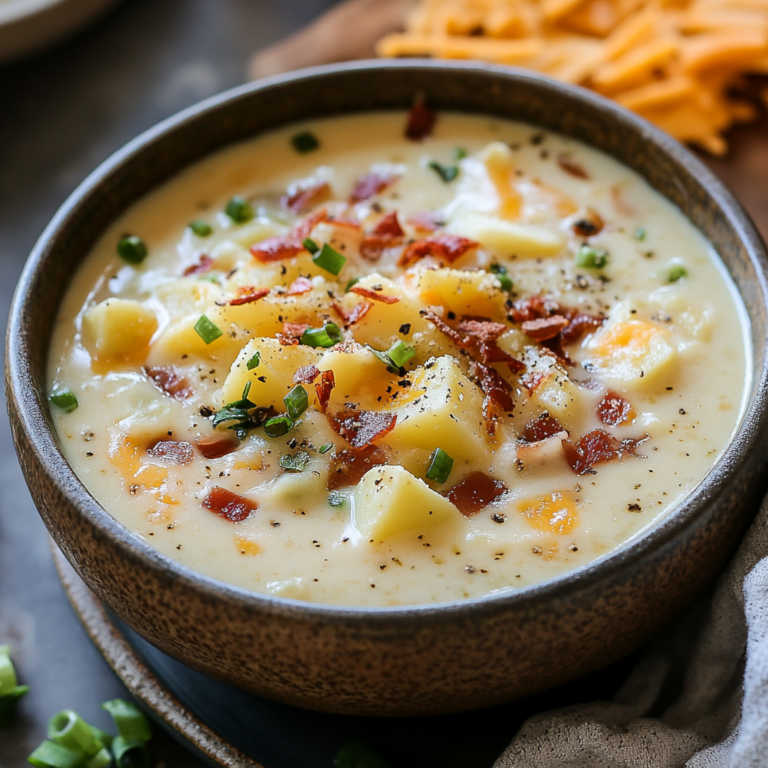Easy Cheesy Potato Soup Recipe