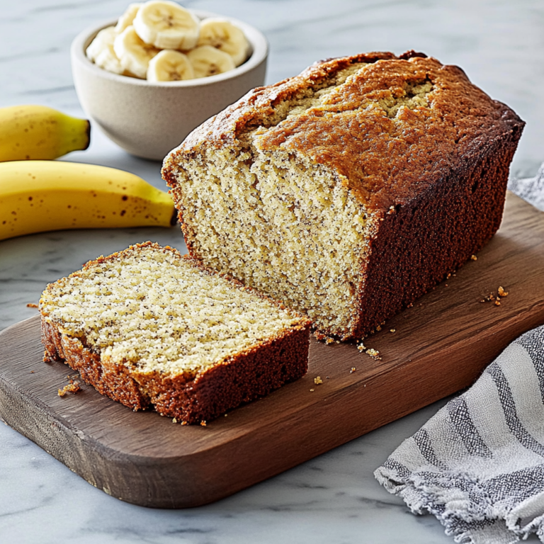 Easy Moist Banana Bread