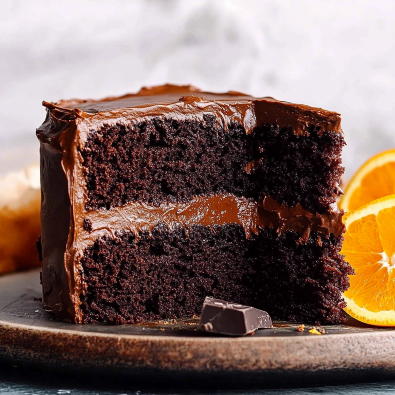 Moist Chocolate Orange Cake