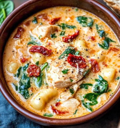 Italian Chicken Gnocchi Soup Recipe