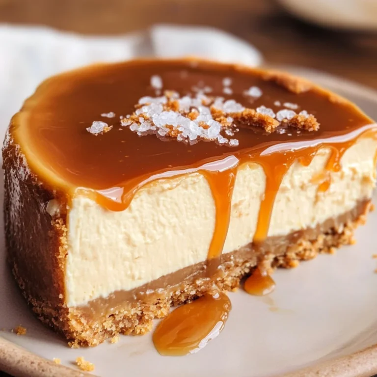 BEST SALTED CARAMEL CHEESECAKE RECIPE