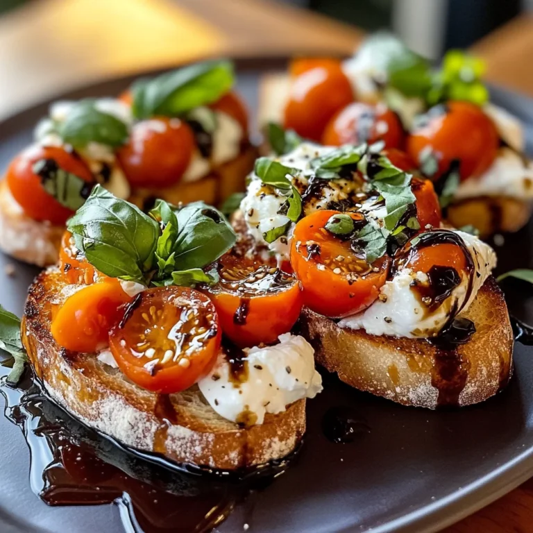 Burrata Bruschetta