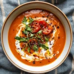 Caramelized Gochujang Tomato Soup