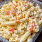 Cheddar Sour Cream Macaroni Salad Recipe
