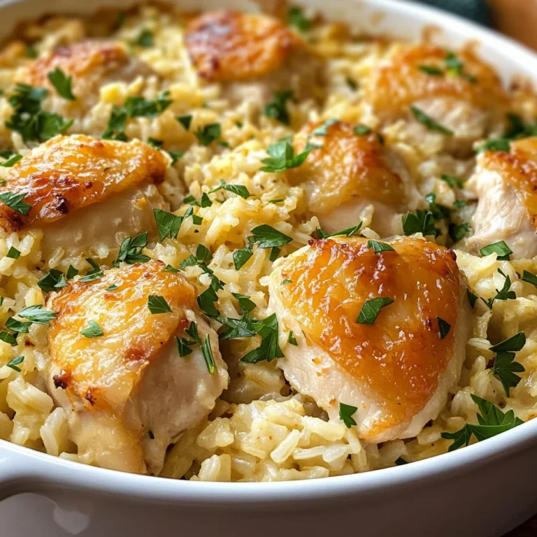 Chicken and Rice Casserole Recipe