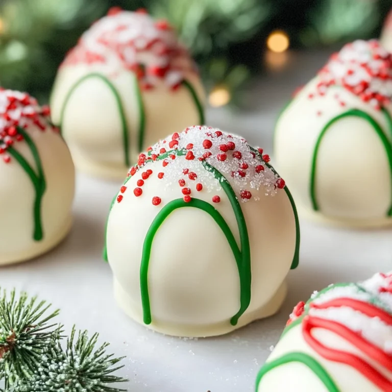 Christmas Tree Cake Truffles