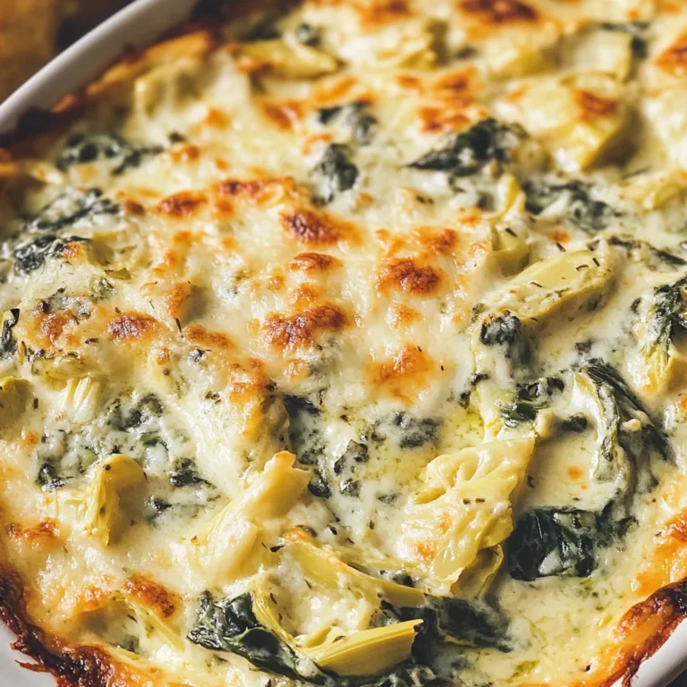 Creamy Spinach Artichoke Dip