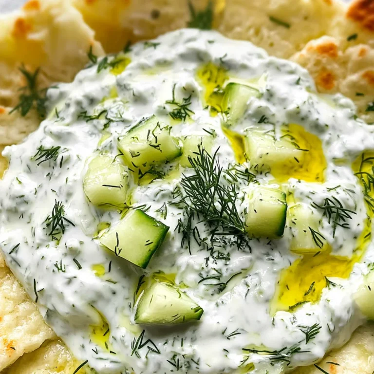 Easy 10 Minute Healthy Tzatziki Sauce