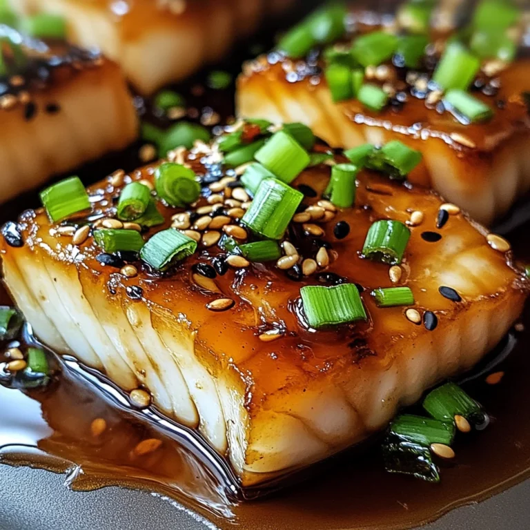 Easy Ginger Soy Cod – A Flavorful and Healthy Seafood Dish