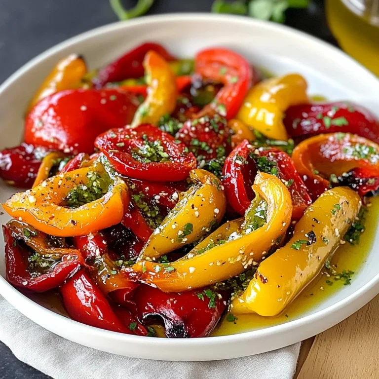 Easy Roasted Pepper Salad