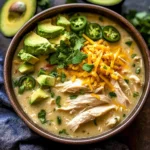 Flavorful Crockpot White Chicken Chili Soup