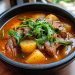 Gamjatang (beef Bone Soup)