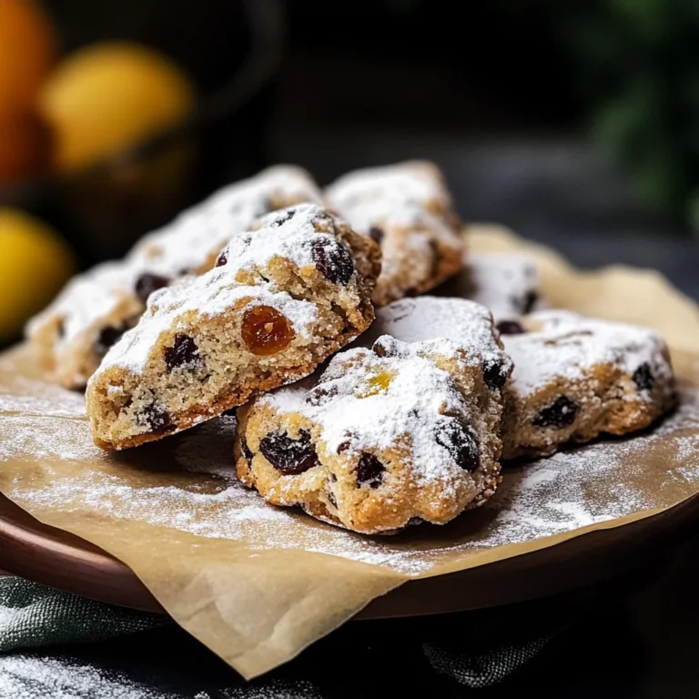 German Stollen Cookies