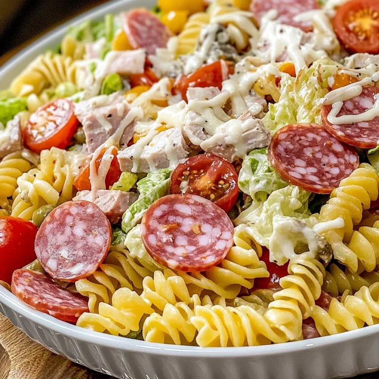 Grinder Pasta Salad