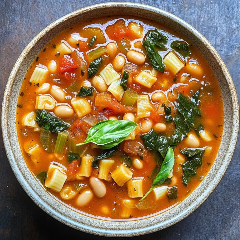 "Heal Me" Minestrone Soup