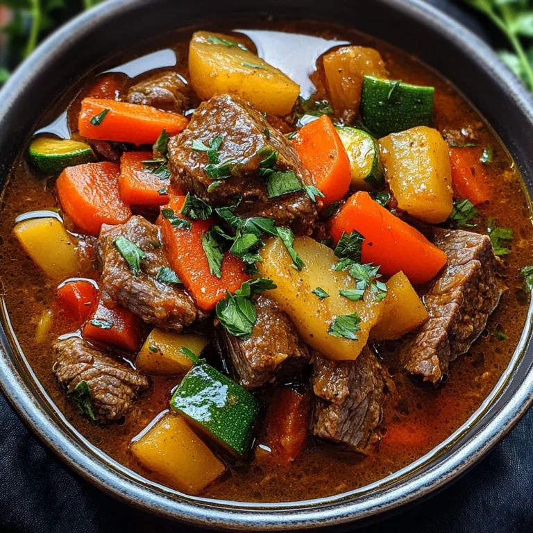 Moroccan Spiced Beef Stew