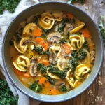 One Pot Vegetable Tortellini Soup