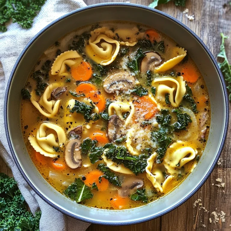 One Pot Vegetable Tortellini Soup