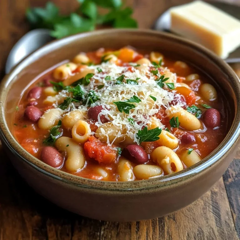 Pasta Fagioli Recipe: Hearty Italian Comfort