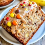 Reese's Pieces Peanut Butter Banana Bread