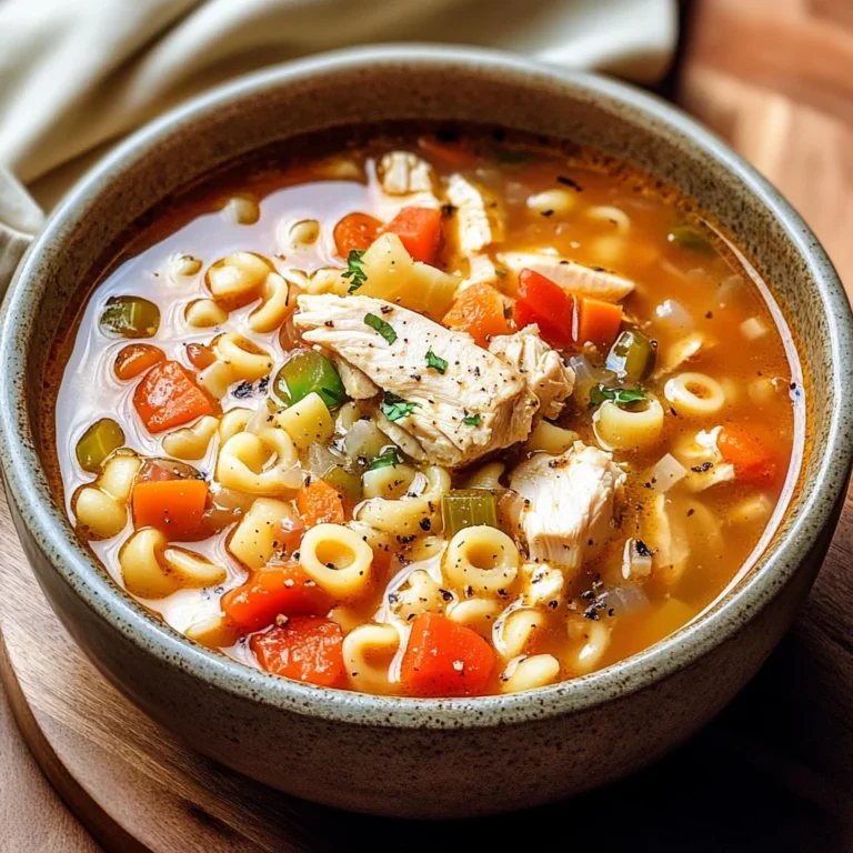 Sicilian Chicken Soup