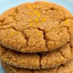 Spicy Orange Ginger Cookies