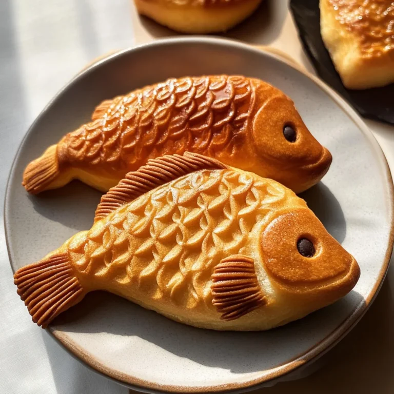 Taiyaki (Japanese Fish Dessert)