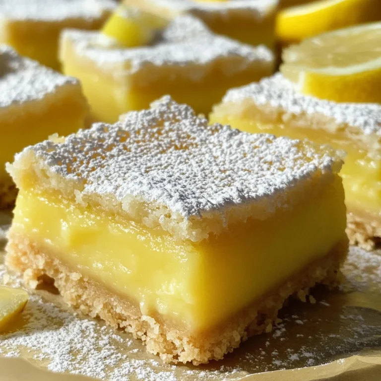 Vegan Lemon Bar Recipe
