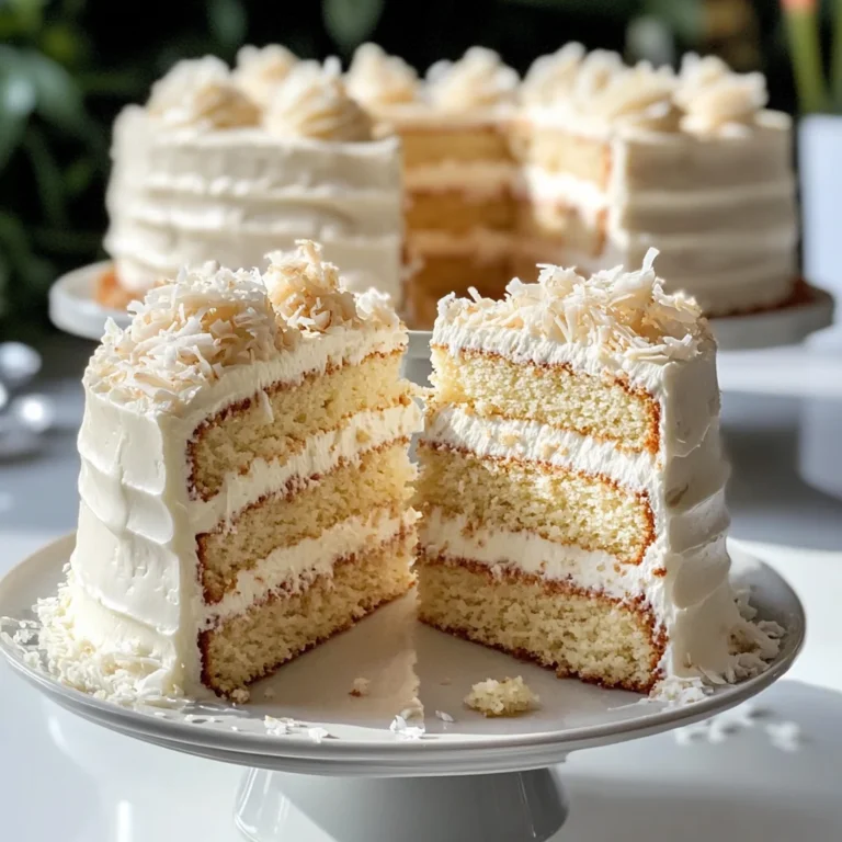 Winter Wonderland White Chocolate Cake