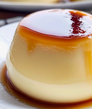 Nameraka Purin (Silky Japanese Custard Pudding)