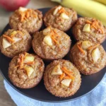 ABC Baby Muffins (Apple, Banana and Carrot!)