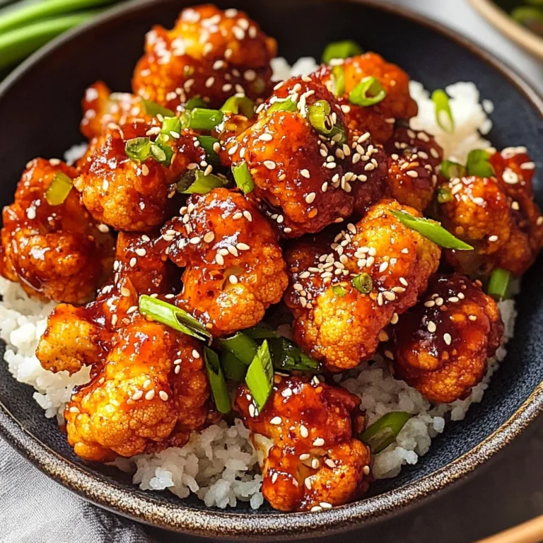 Air-Fried Korean Chili Cauliflower (Gochujang)