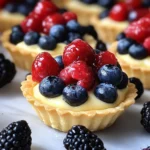 Berry Custard Tartlets