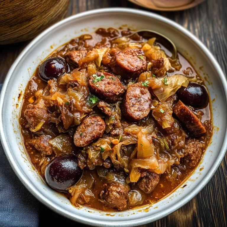 Bigos Stew (Polish Hunter’s Stew)