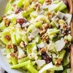 Celery Salad with Parmesan and Dates