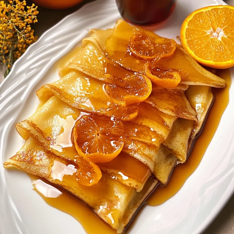 Crepes Suzette